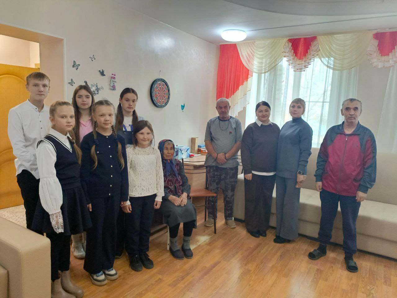 мероприятие ко дню пожилого человека