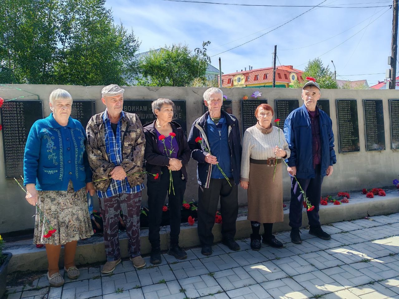 Митинг посвященный 80-летию победы над милитаристской Японией