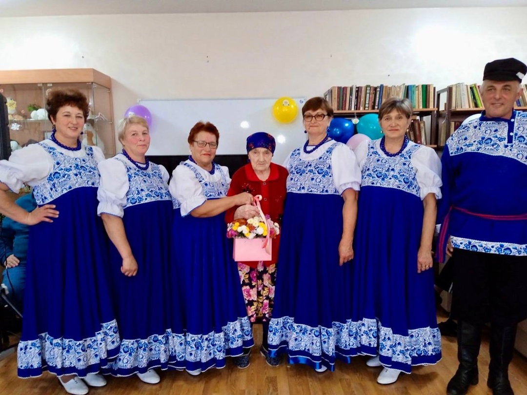 Вера Афанасьевна Белоусова отметила 90-летие